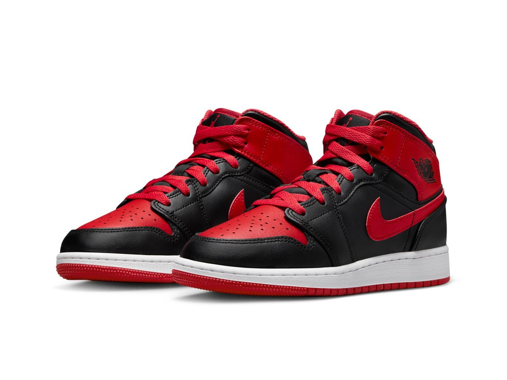 Nike Air Jordan 1 Mid GS Alternate Bred-Air Jordan-pikastore.cz