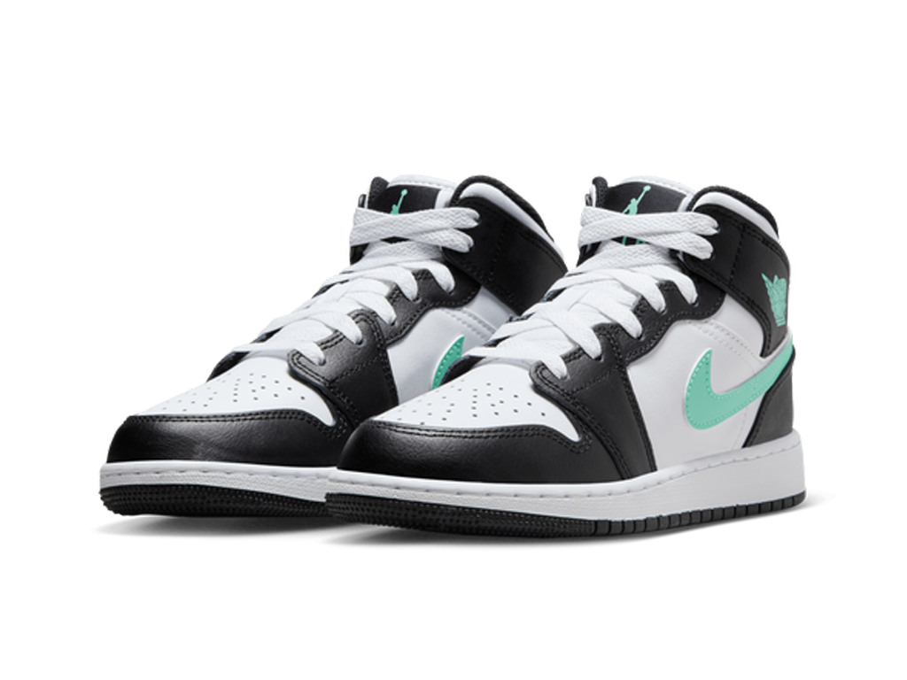 Nike Air Jordan 1 Mid GS Green Glow-Air Jordan-pikastore.cz