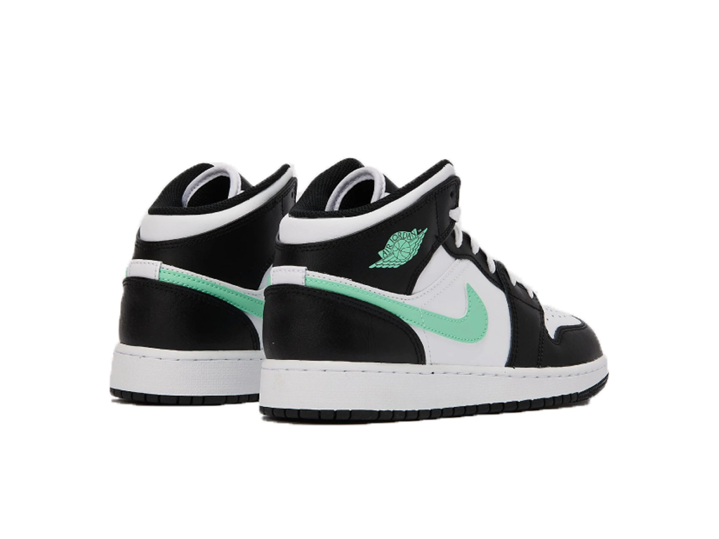 Nike Air Jordan 1 Mid GS Green Glow-Air Jordan-pikastore.cz