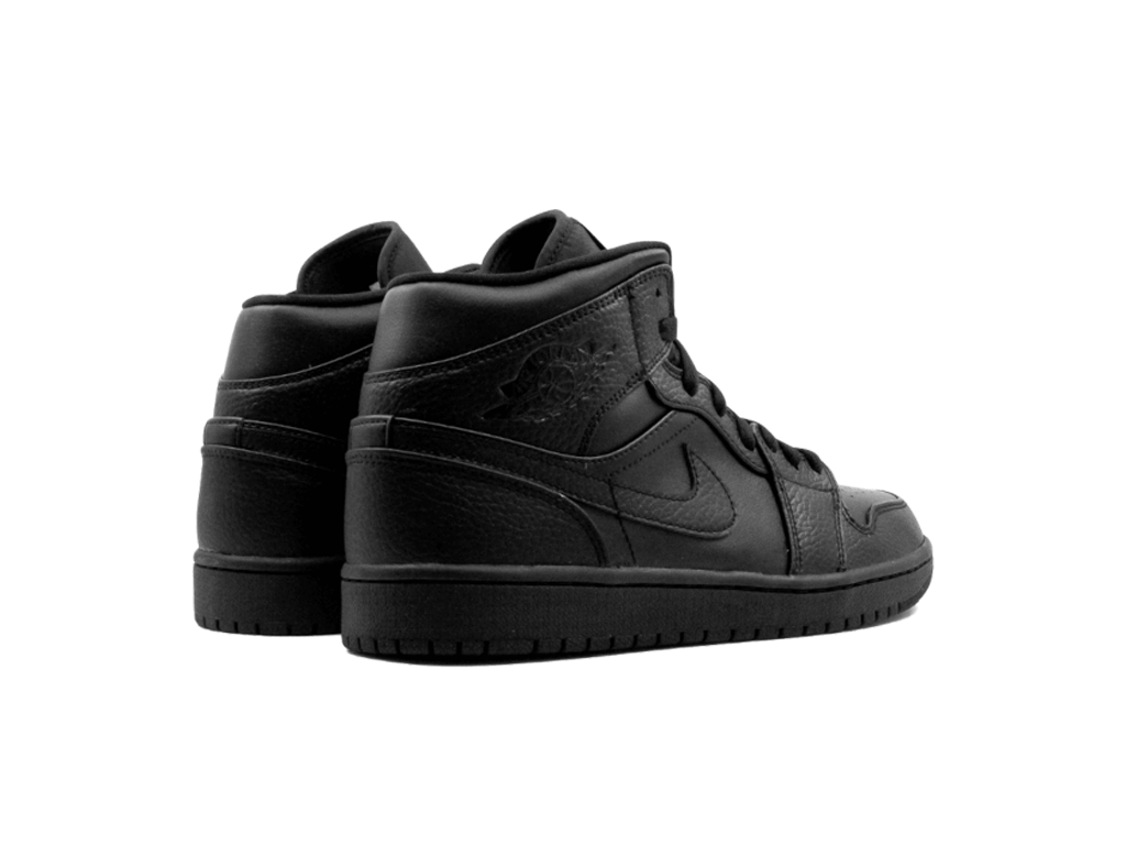 Nike Air Jordan 1 Mid GS Triple Black 2020-Air Jordan-pikastore.cz