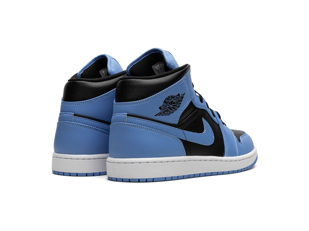 Nike Air Jordan 1 Mid GS University Blue Black-Air Jordan-pikastore.cz