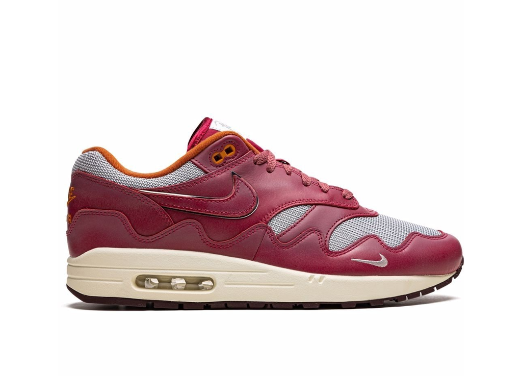 Nike Air Max 1 Patta Waves Rush Maroon (with Bracelet)-sneakers-Nike-pikastore.cz