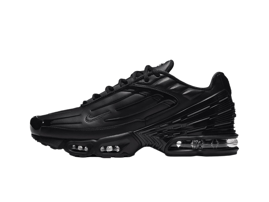 Nike Air Max Plus 3 Leather Triple Black-Nike-pikastore.cz