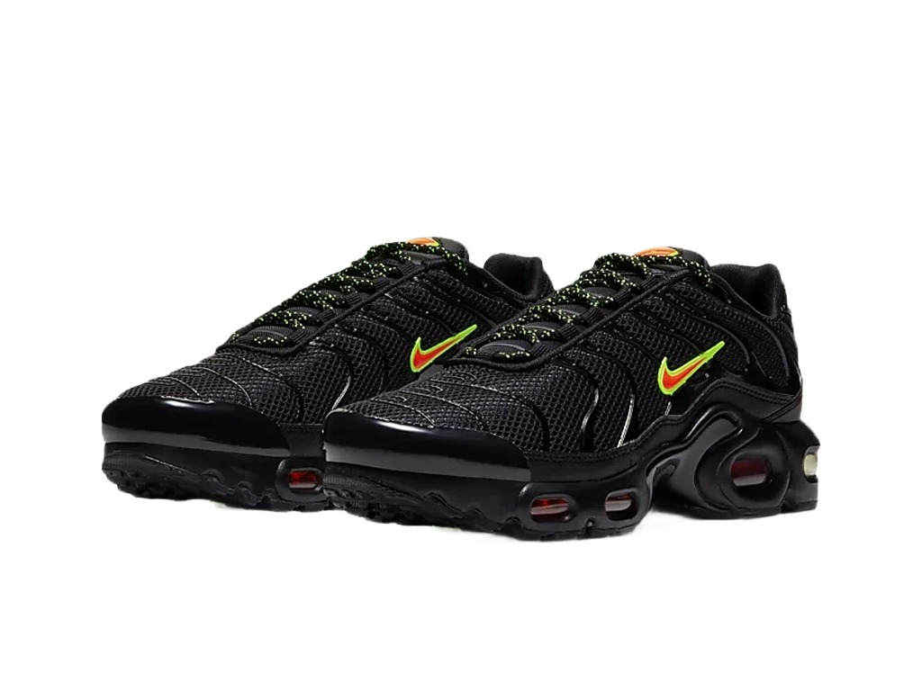 Nike Air Max Plus GS Black Volt Hyper Crimson-Nike-pikastore.cz