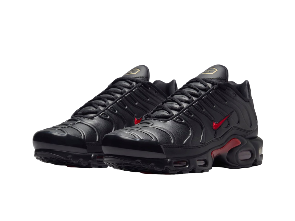 Nike Air Max Plus Premium Black University Red-Nike-pikastore.cz
