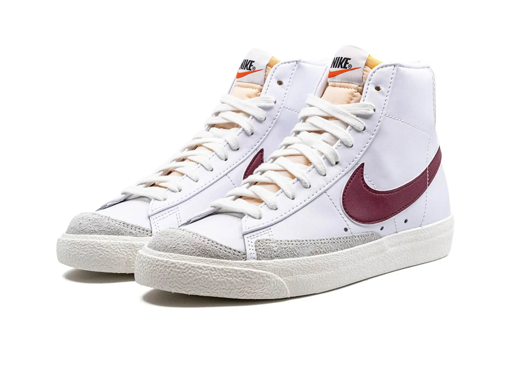 Nike Blazer Mid 77 Vintage White Dark Beetroot-Nike-pikastore.cz