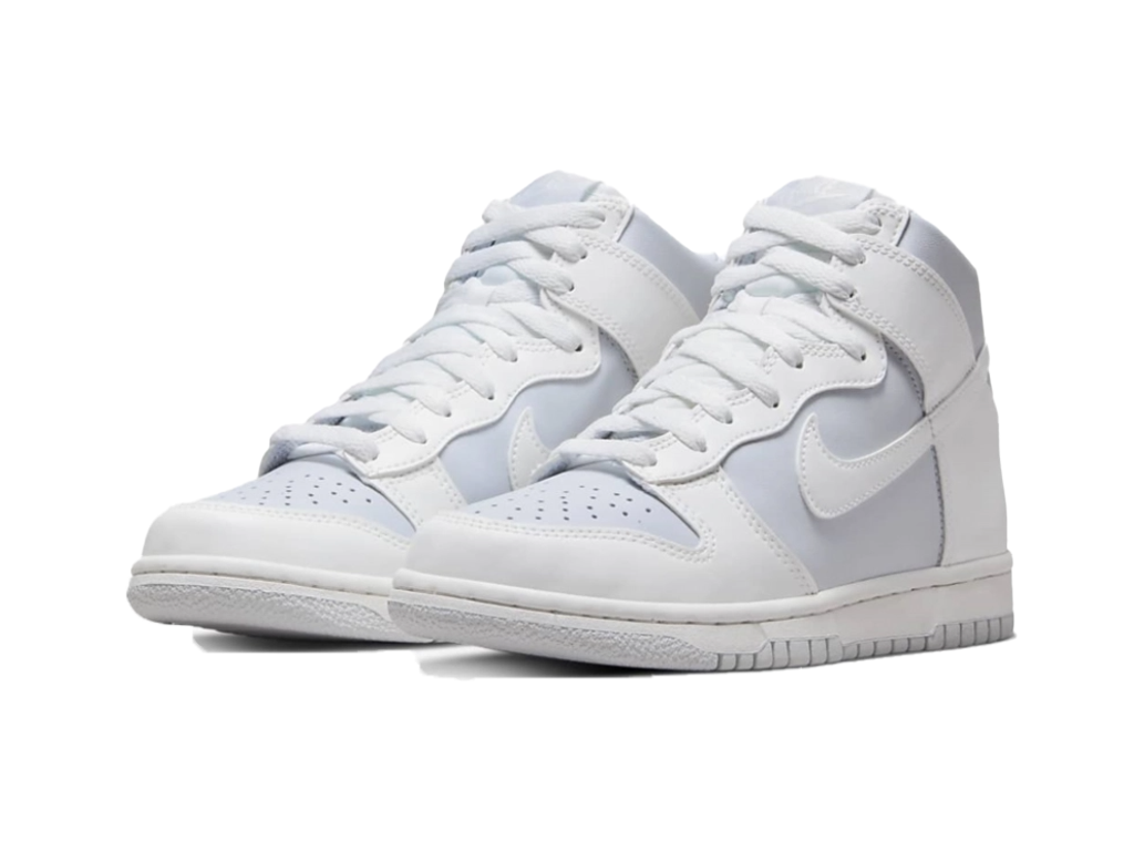 Nike Dunk High GS Summit White Pure Platinum-Nike-pikastore.cz