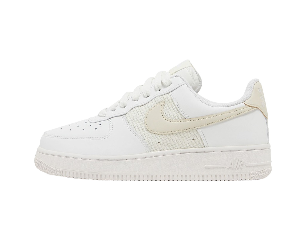 Nike Wmns Air Force 1 07 ESS Cross Stitch - White Fossil-Nike-pikastore.cz