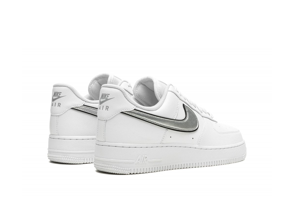 Nike Wmns Air Force 1 07 Essential White Metallic Silver-Nike-pikastore.cz