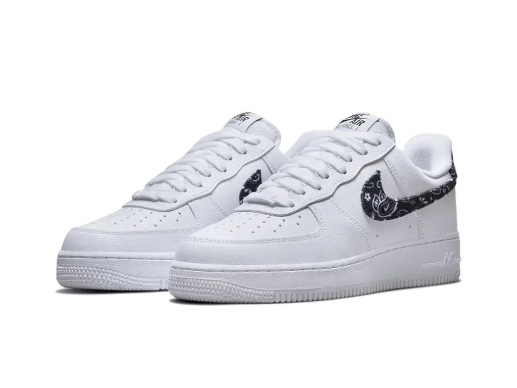 Nike Wmns Air Force 1 07 Essentials Black Paisley-Nike-pikastore.cz