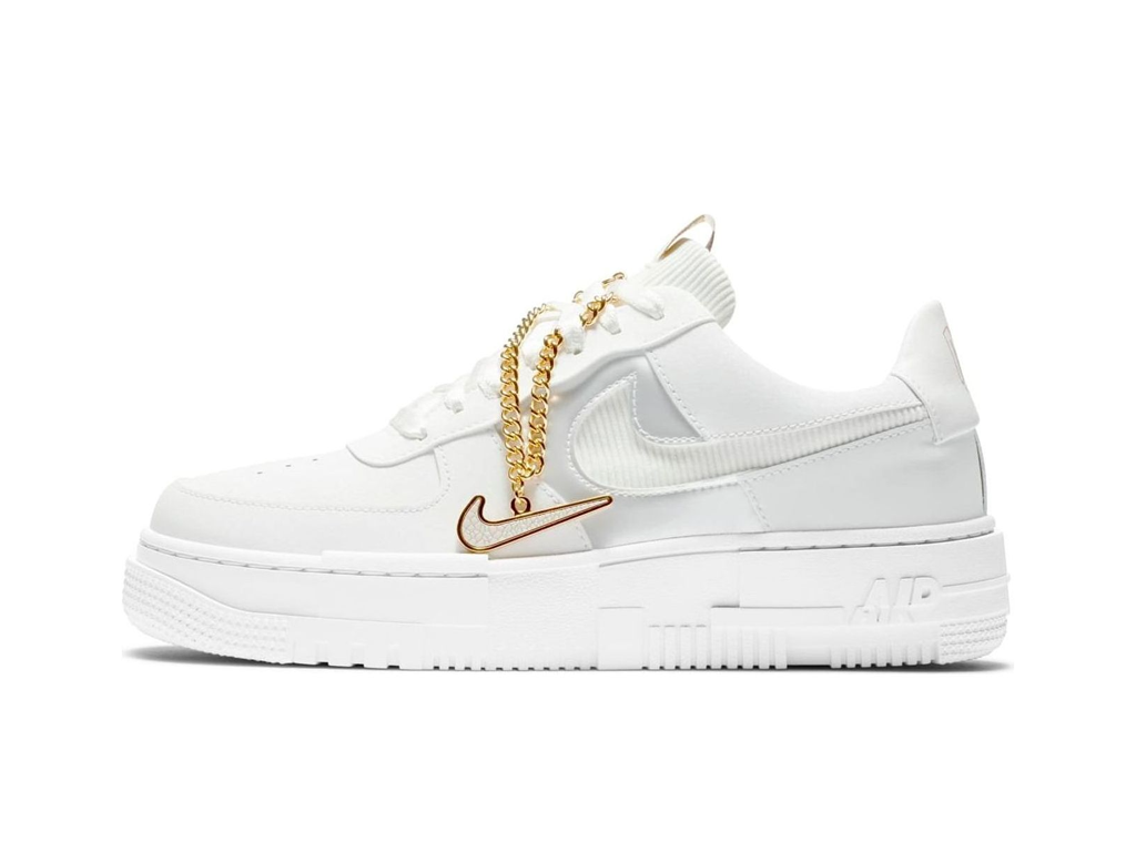 Nike Wmns Air Force 1 Pixel Grey Gold Chain-Nike-pikastore.cz