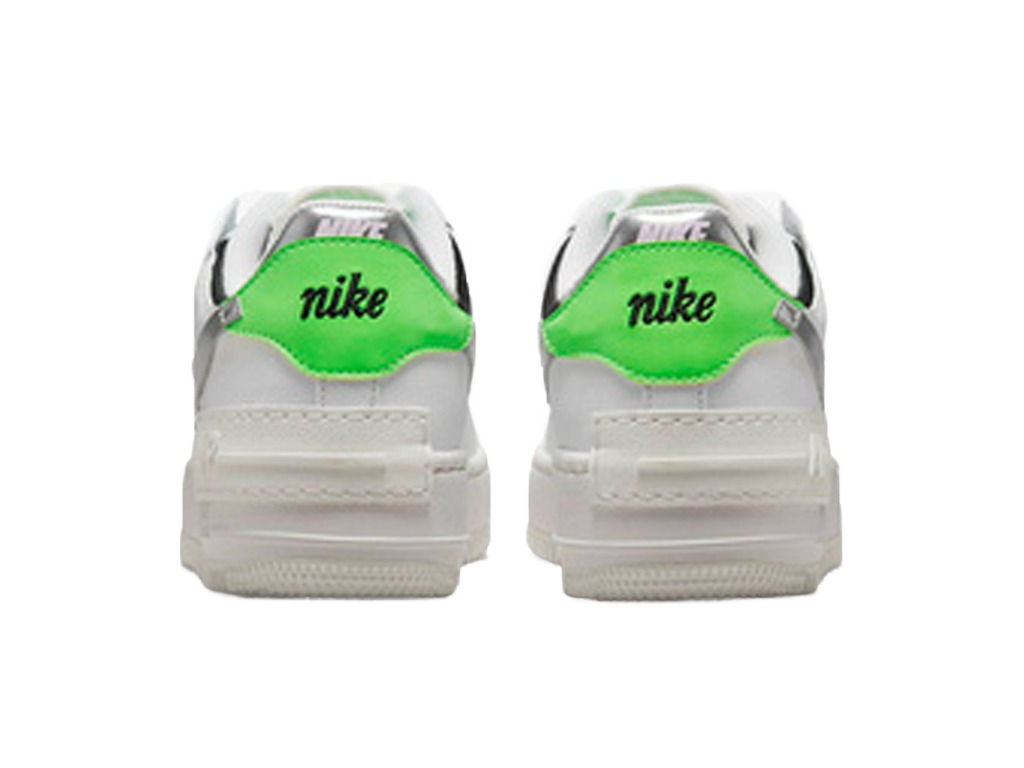 Nike Wmns Air Force 1 Shadow White Metallic Silver-Nike-pikastore.cz