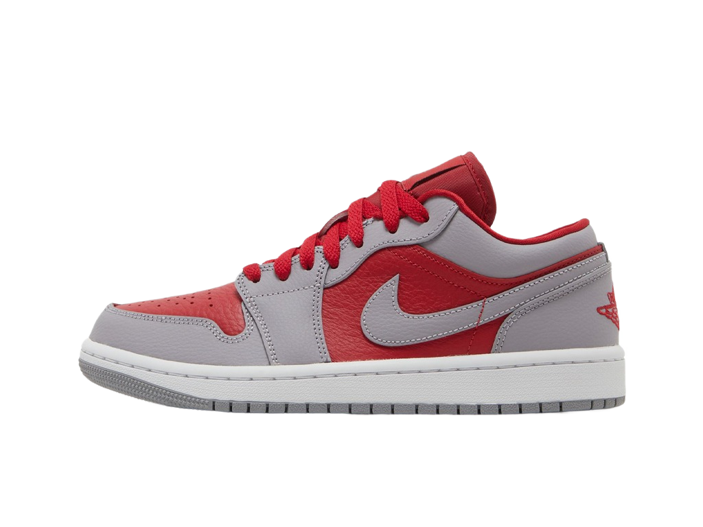 Nike Air Jordan 1 Low SE Split - Gym Red Cement Grey-Air Jordan-pikastore.cz