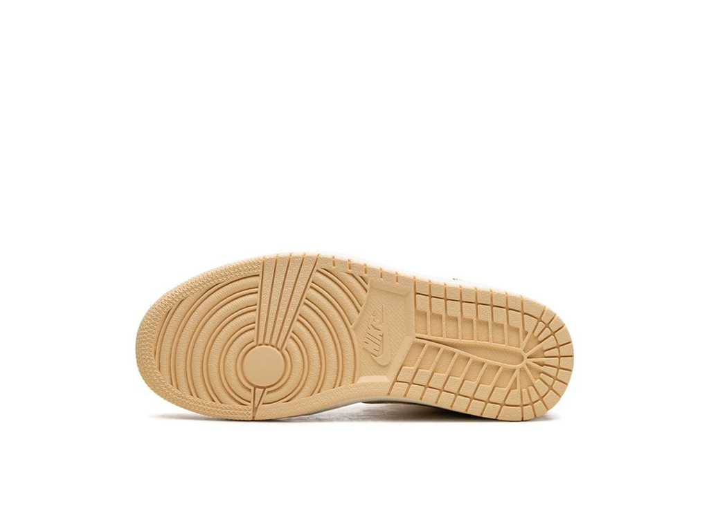 Nike Wmns Air Jordan 1 Mid Pale Vanilla Gold-Air Jordan-pikastore.cz