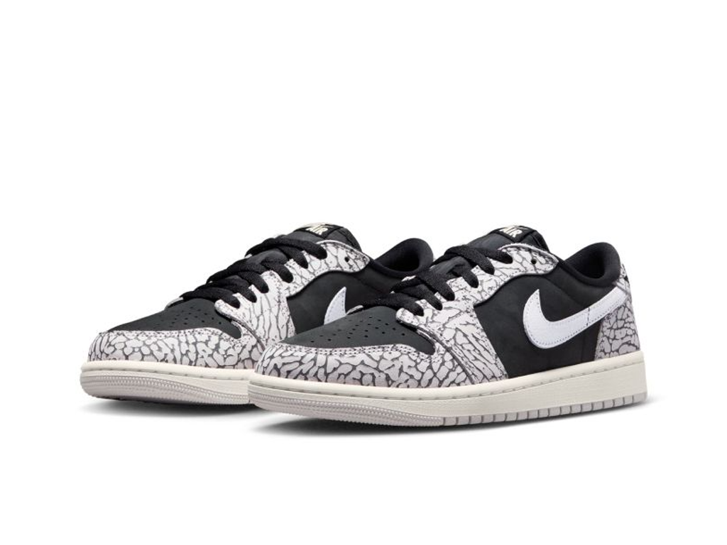 Nike Wmns Air Jordan 1 Retro Low OG Black Cement-Air Jordan-pikastore.cz