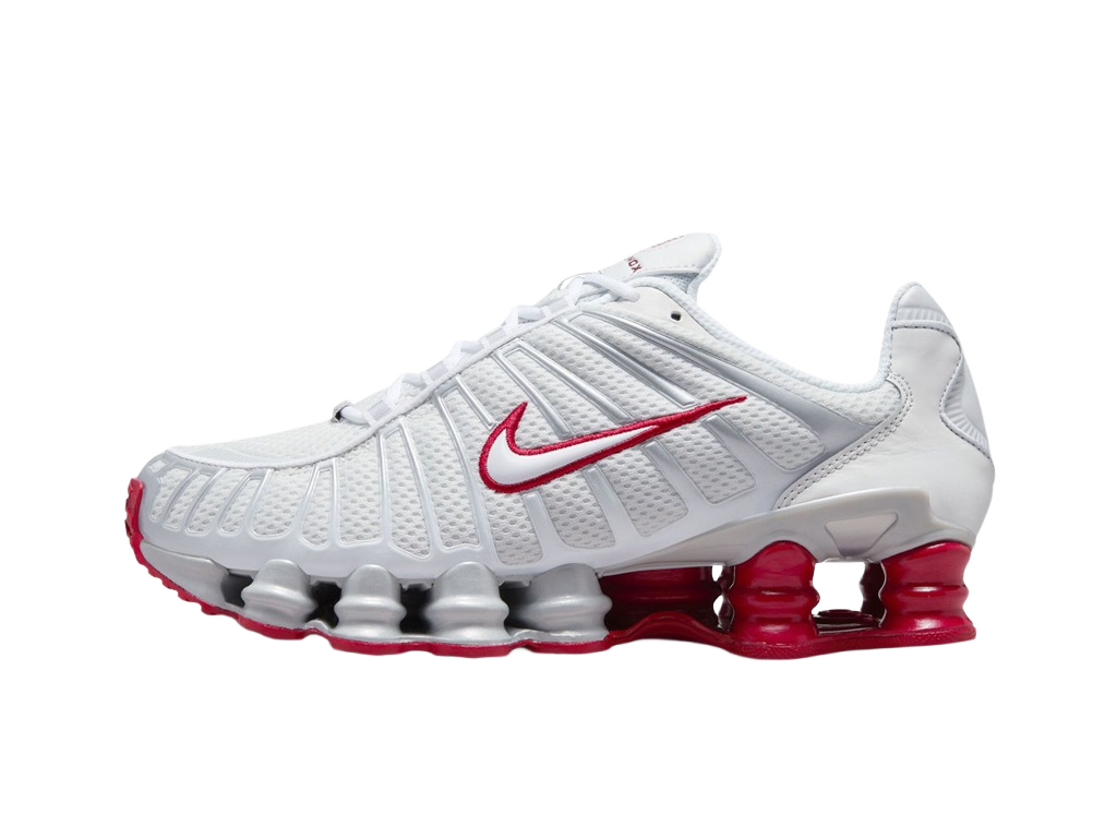 Nike Wmns Shox TL Platinum Tint Gym Red-Nike-pikastore.cz