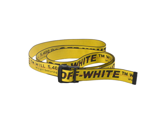 OFF-WHITE Industrial Belt Yellow/Black