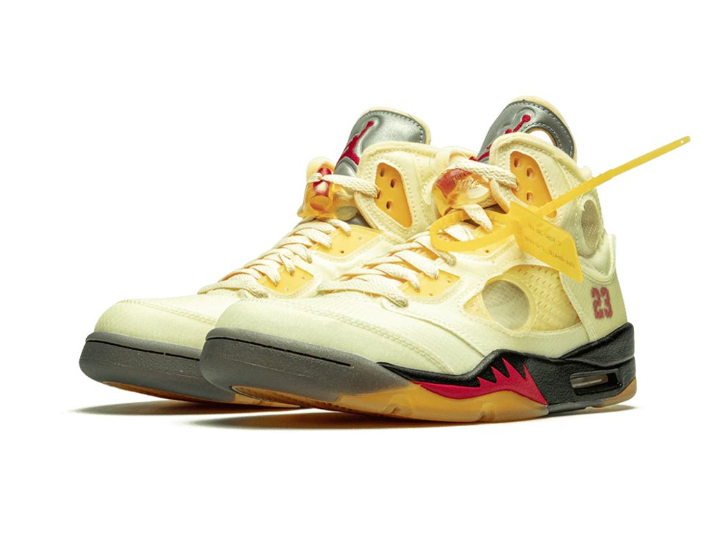 Off-White x Nike Air Jordan 5 SP Sail-Air Jordan-pikastore.cz