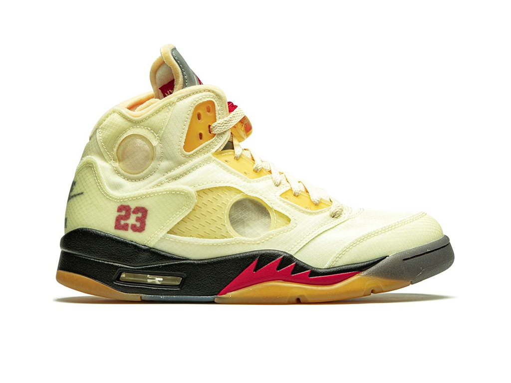Off-White x Nike Air Jordan 5 SP Sail-Air Jordan-pikastore.cz