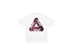 Palace Tri-Vex T-Shirt White/Pink
