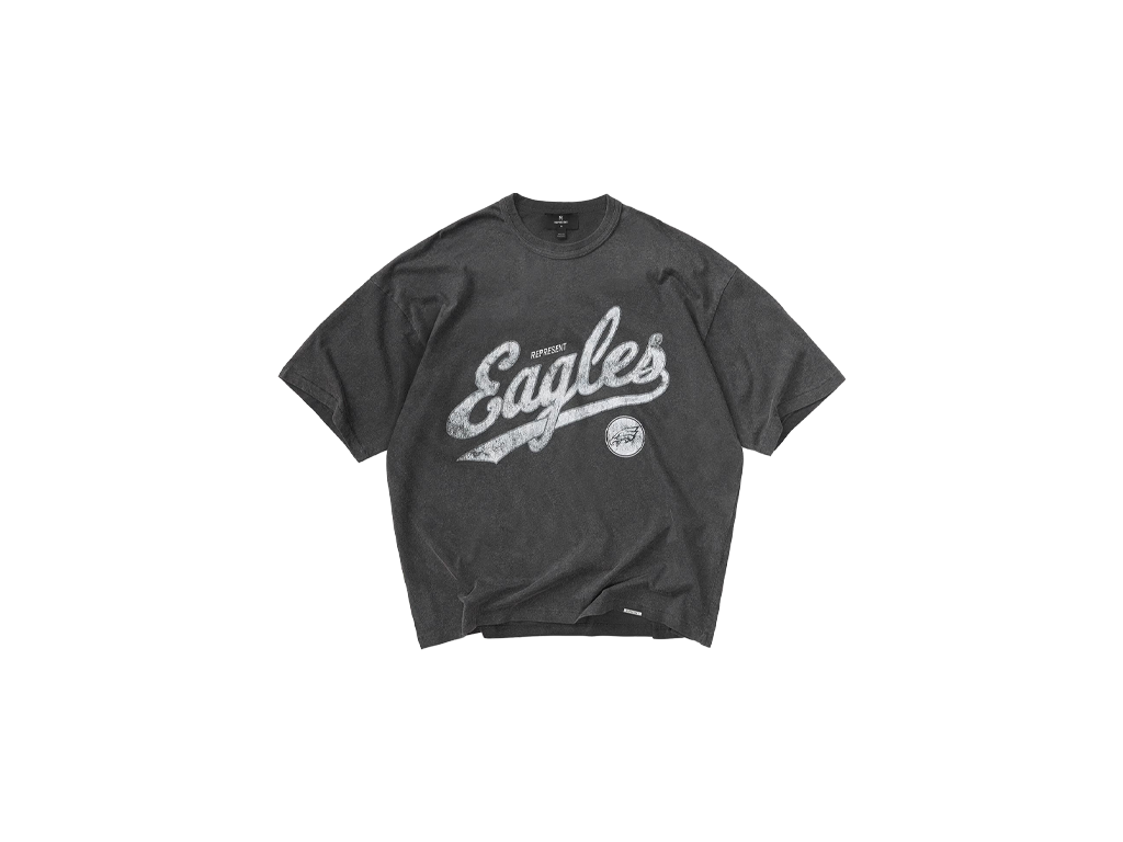 Philadelphia Eagles x Represent T-Shirt Vintage Grey-Represent-pikastore.cz