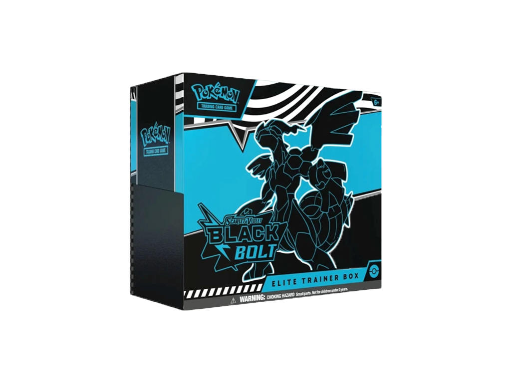 Pokemon Black Bolt Elite Trainer Box 2025 Scarlet