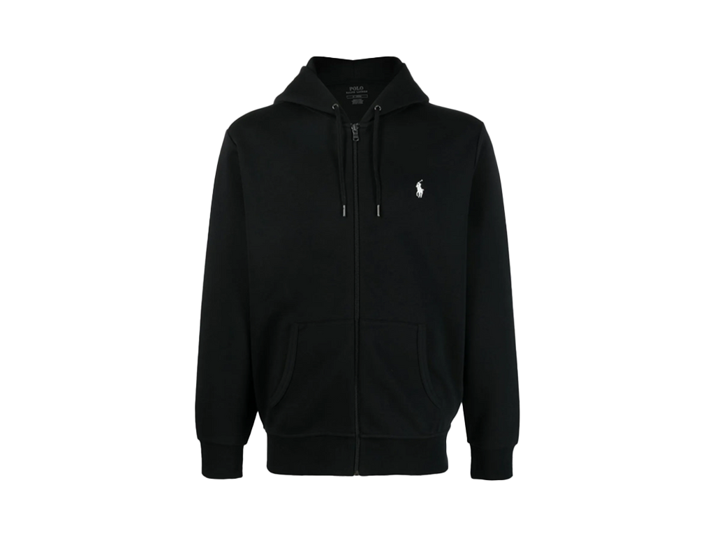Ralph Lauren Polo Cotton Blend Fleece Hoodie Black-Ralph Lauren-pikastore.cz