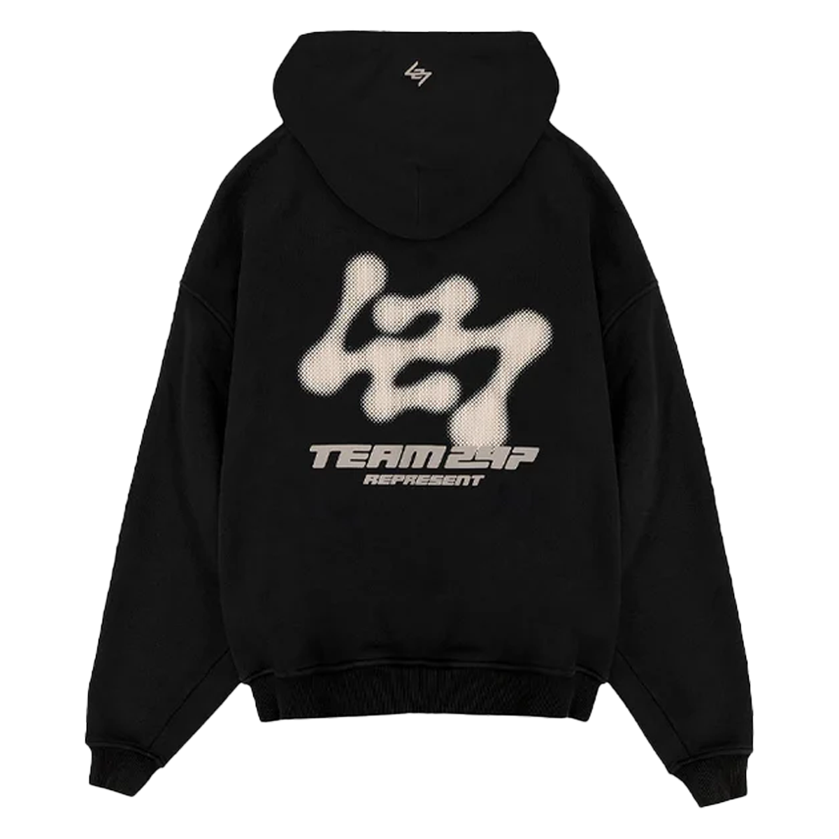 Represent 247 Future Terrains Oversized Hoodie Black-Represent-pikastore.cz