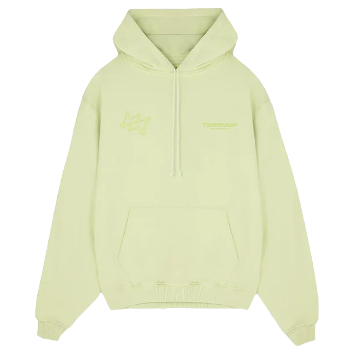 Represent 247 Future Terrains Oversized Hoodie Shadow Lime-Represent-pikastore.cz