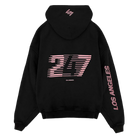 Represent 247 Los Angeles Hoodie Jet Black-Represent-pikastore.cz