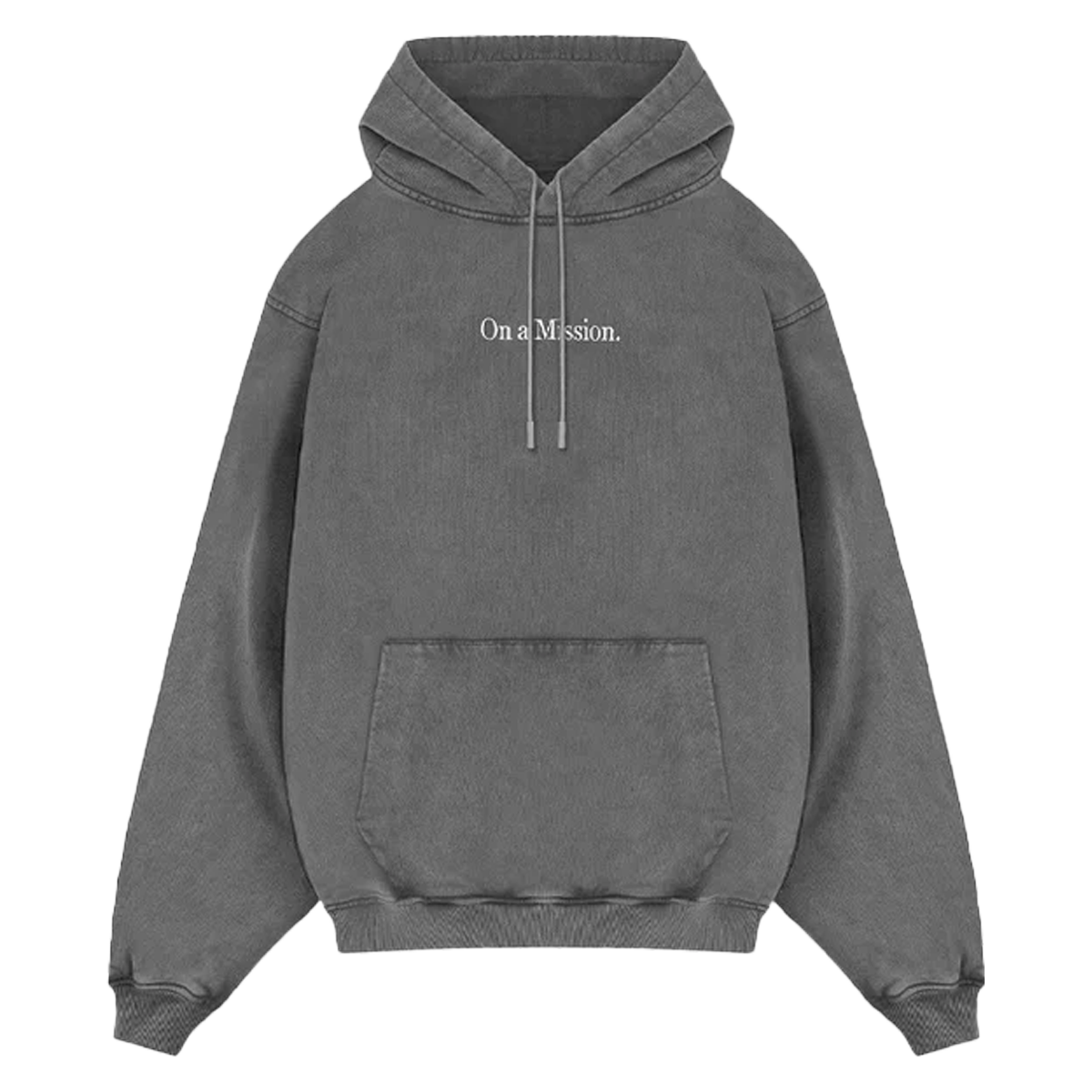Represent 247 On A Mission Hoodie Aged Black-Represent-pikastore.cz