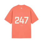 Represent 247 Oversized T-Shirt Coral-Represent-pikastore.cz