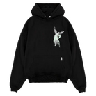 Represent Archangel Initial Hoodie Jet Black-Represent-pikastore.cz