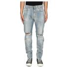Represent Baggy Destroyer Denim In Blu-Represent-pikastore.cz