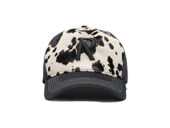 Represent Cowhide Print Czapka Flat White Jet Black
