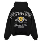 Represent Crest Hoodie Vintage Black-Represent-pikastore.cz