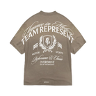 Represent Crest T-Shirt Dark Taupe-Represent-pikastore.cz