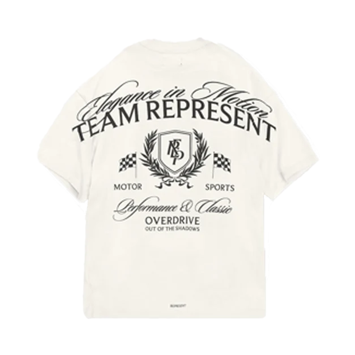 Represent Crest T-Shirt Flat White-Represent-pikastore.cz