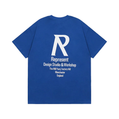 Represent Design Studios Cobalt Blue Тениска