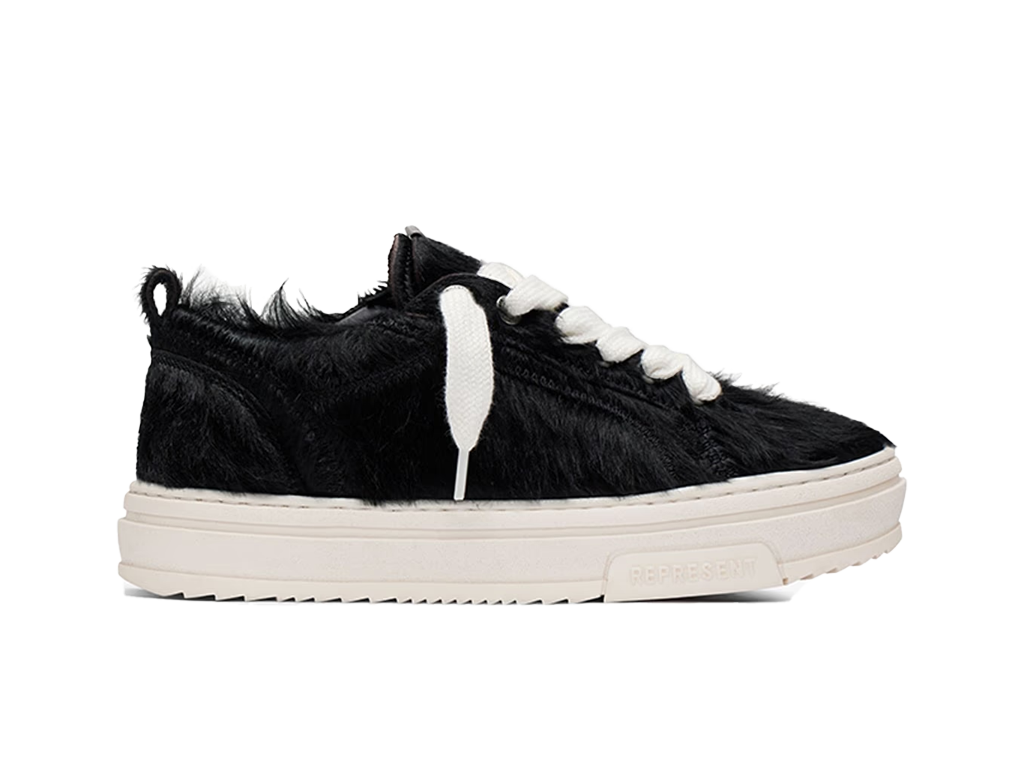 Represent HTN Low Pony Hair Black – sneakers – photo 3 of 4