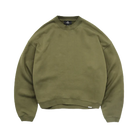 Represent Initial Boxy Sweater Army Green-Represent-pikastore.cz