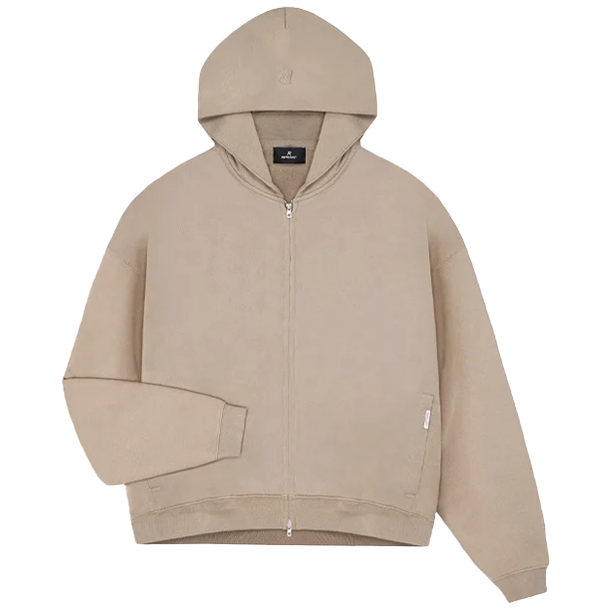 Represent Initial Boxy Zip Through Hoodie Dune-Represent-pikastore.cz
