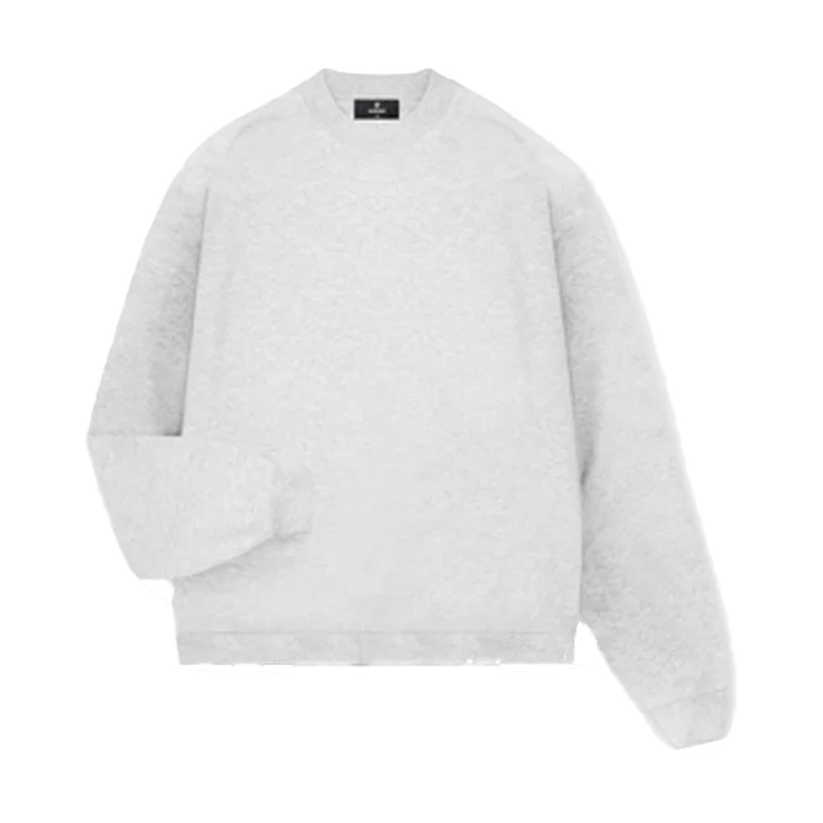 Represent Initial Oversized Sweater Ice Grey Marl-Represent-pikastore.cz