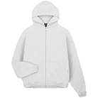 Represent Initial Oversized Zip Hoodie Ice Grey Marl-Represent-pikastore.cz