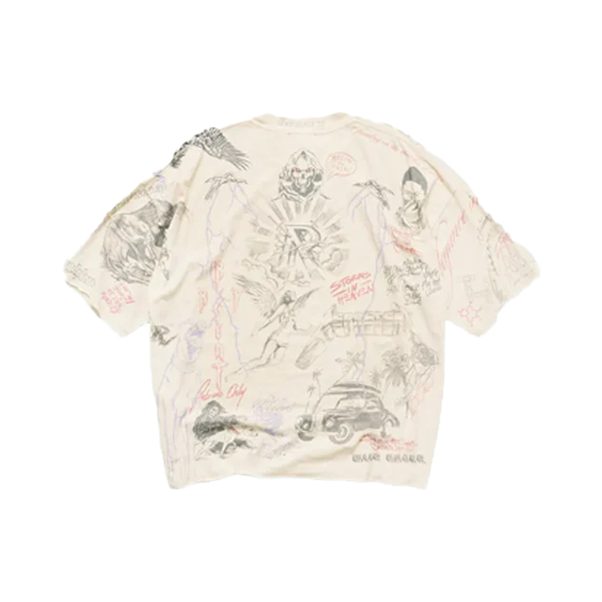Represent Legacy T-Shirt Buttercream-Represent-pikastore.cz