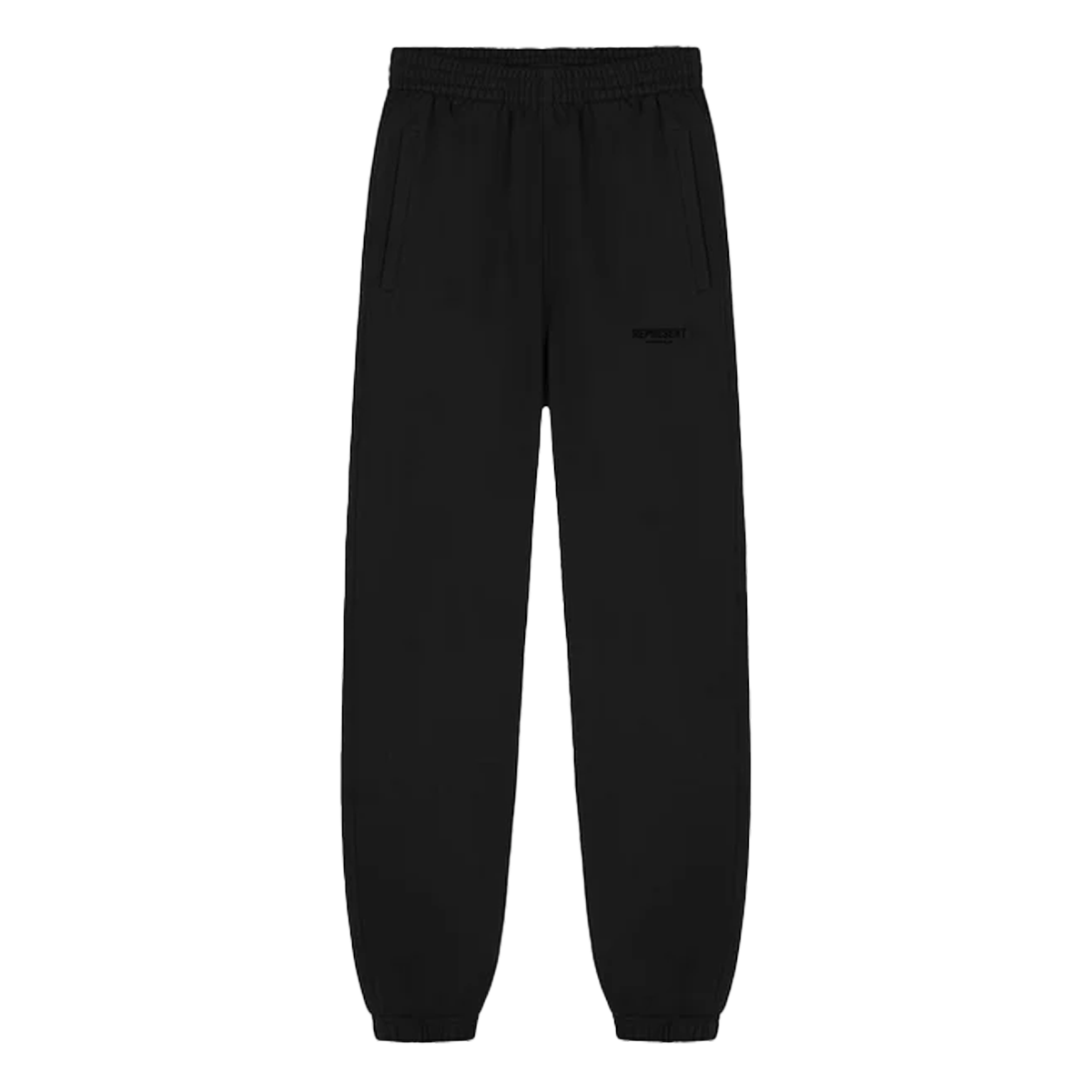 Represent Owners Club Flocked Sweatpant Black-Represent-pikastore.cz