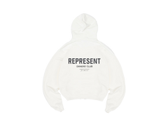 Represent Owners Club Hoodie Flat White