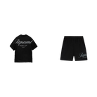 Represent Owners Club Script T-Shirt + Shorts Black - SET-Bundle-Represent-pikastore.cz