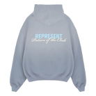 Represent Patron Of The Club Hoodie Washed Grey-Represent-pikastore.cz