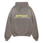 Represent Patron Of The Club Hoodie Washed Olive-Represent-pikastore.cz